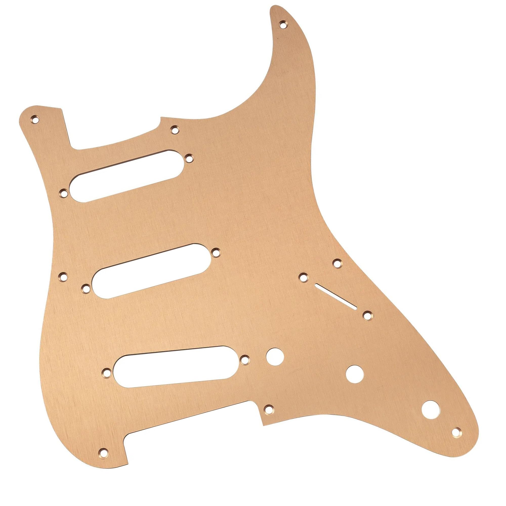 Pickguard do gitary elektrycznej 8 otworowa gitara elektryczna pickguard vintage gold