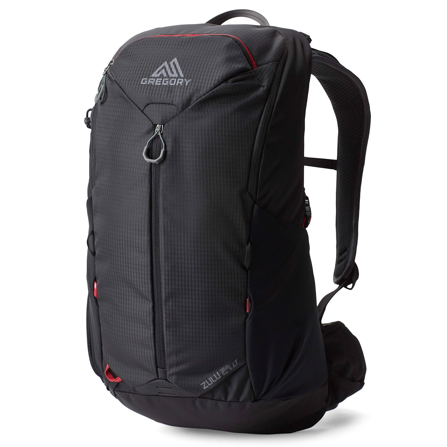 Zulu 24L Lt Unisex Hiking/Backpacking Pack, Freefloat Hipbelt, Internal Hydration Sleeve For Water Bladder, (Reservoir Not Included), One Size Fits All, Volcanic Black