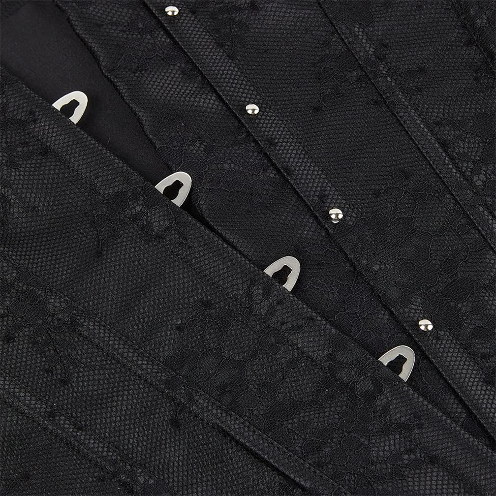Corsetto Gotici Bustino Corpetti Donna Eleganti Pizzo