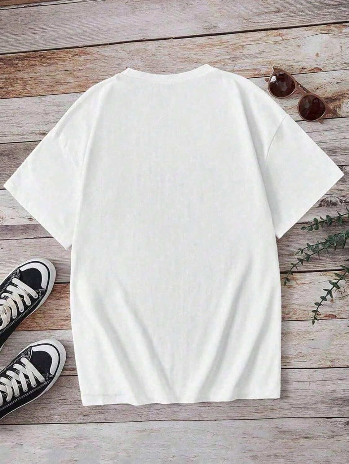 OYOANGLE Women's Casual Summer Loose Oversized Tee Sequin Sparkly Bowknot Top Short Sleeve Crew Neck Tshirt - Image 4