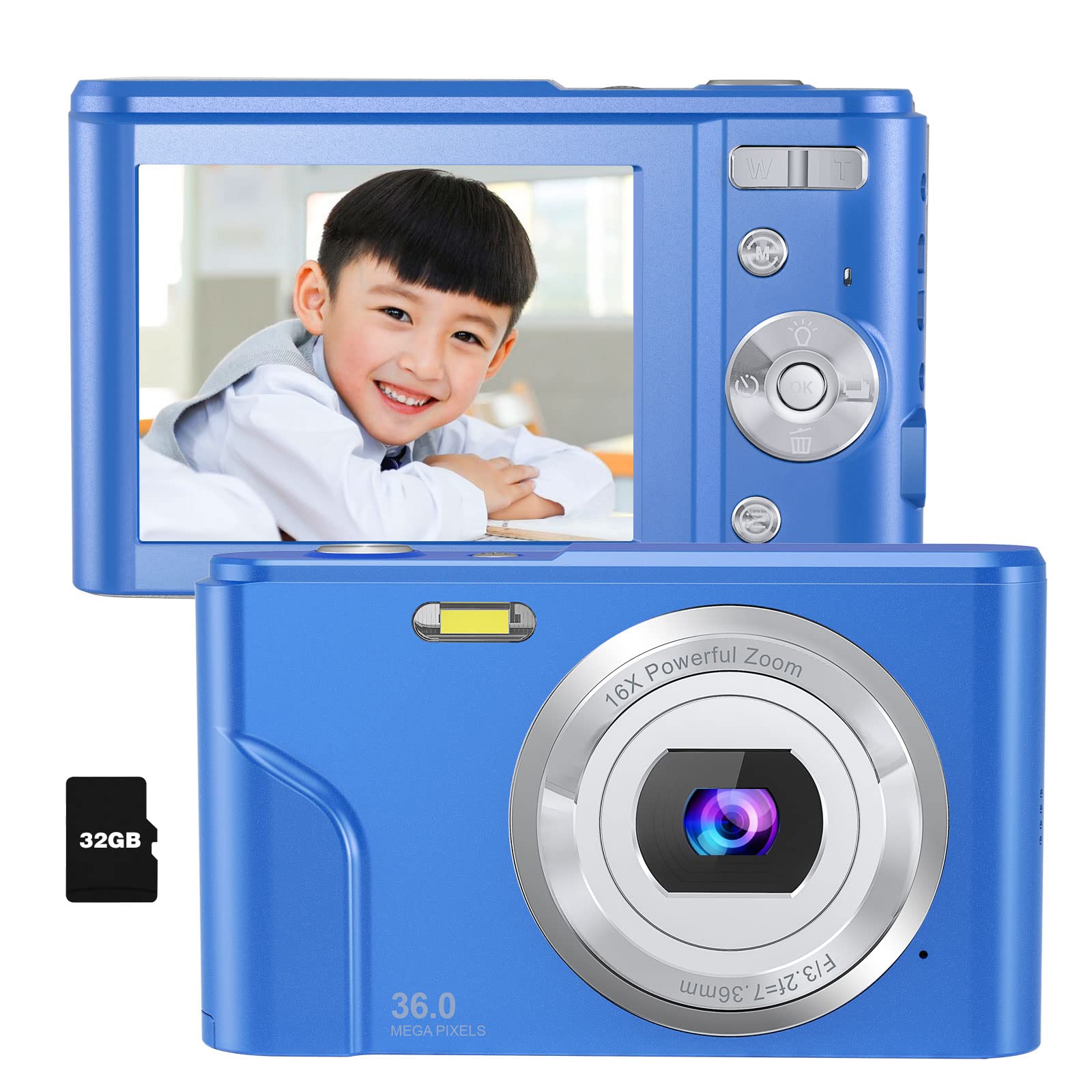 Amazon | Zostuic デジタルカメラ オートフォーカス 1080P 4800万画素