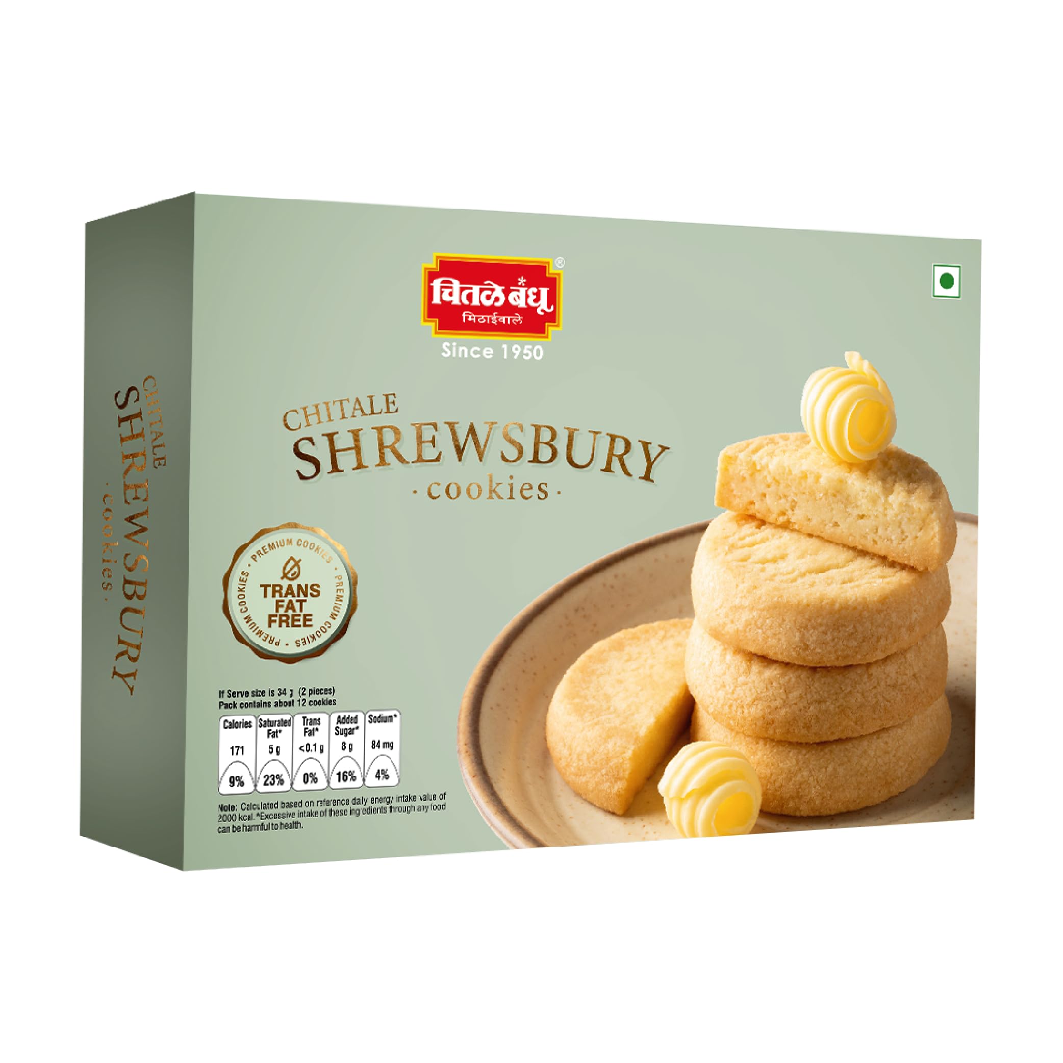 Chitale Bandhu Shrewsbury Pack Of 2 Combo Pack- Trans Fat Free|6 Months Shelf Life,200 Grams (B0CYT95DDH) Amazon Price History, Amazon Price Tracker