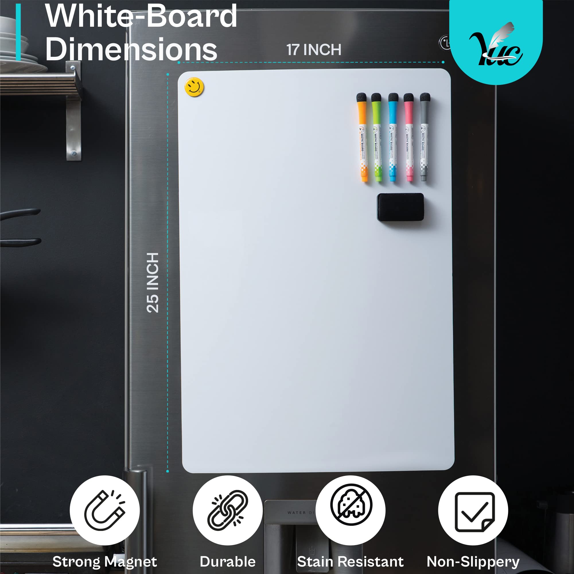 CANCELLINO MAGNETICO LEBEZ PER LAVAGNE BIANCHE - Foto 2