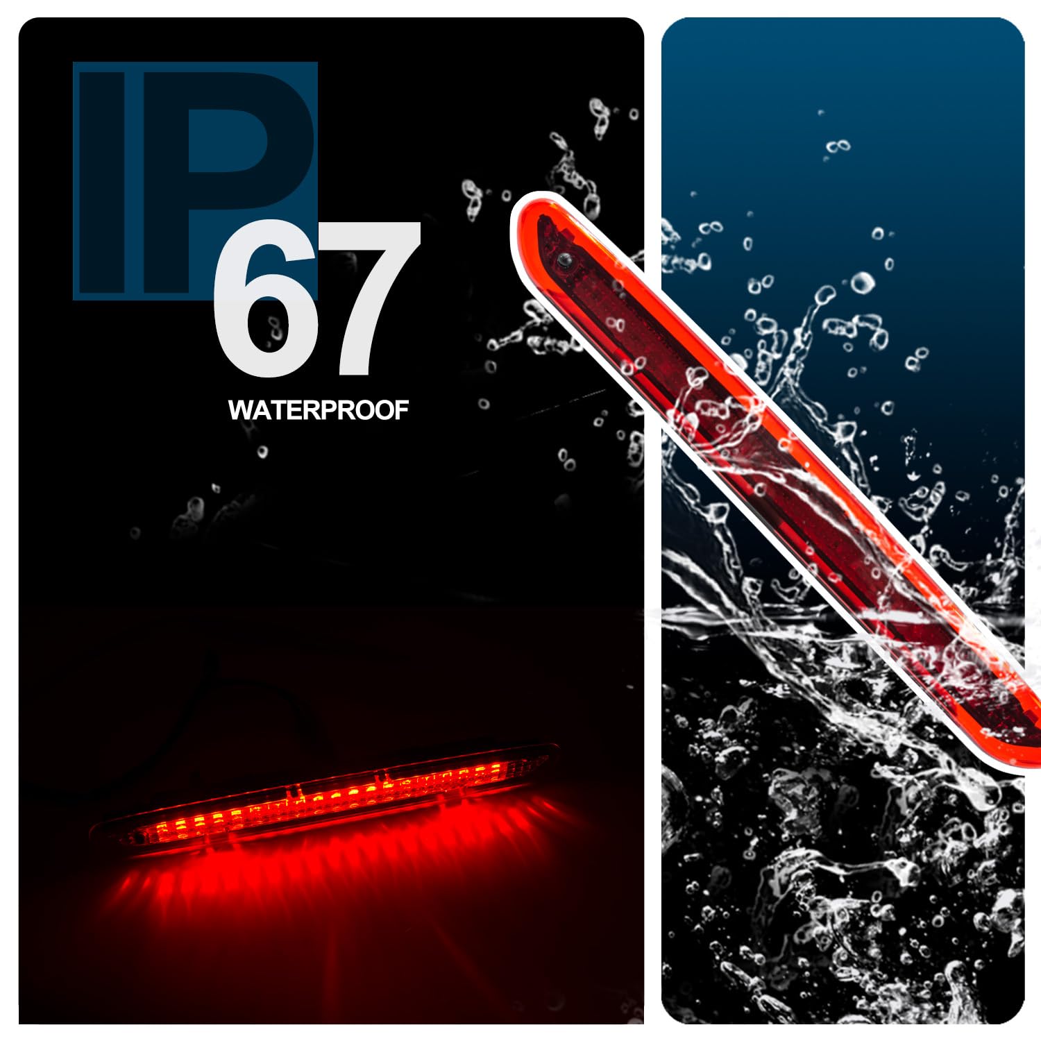 YIWENG Luce Di Stop Per Auto, Terza Luce Di Stop A LED - 2