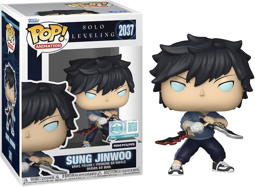 ぴょんぴょん Amazon.com: Funko Solo Leveling Sung Jinwoo Pop! Vinyl Figure