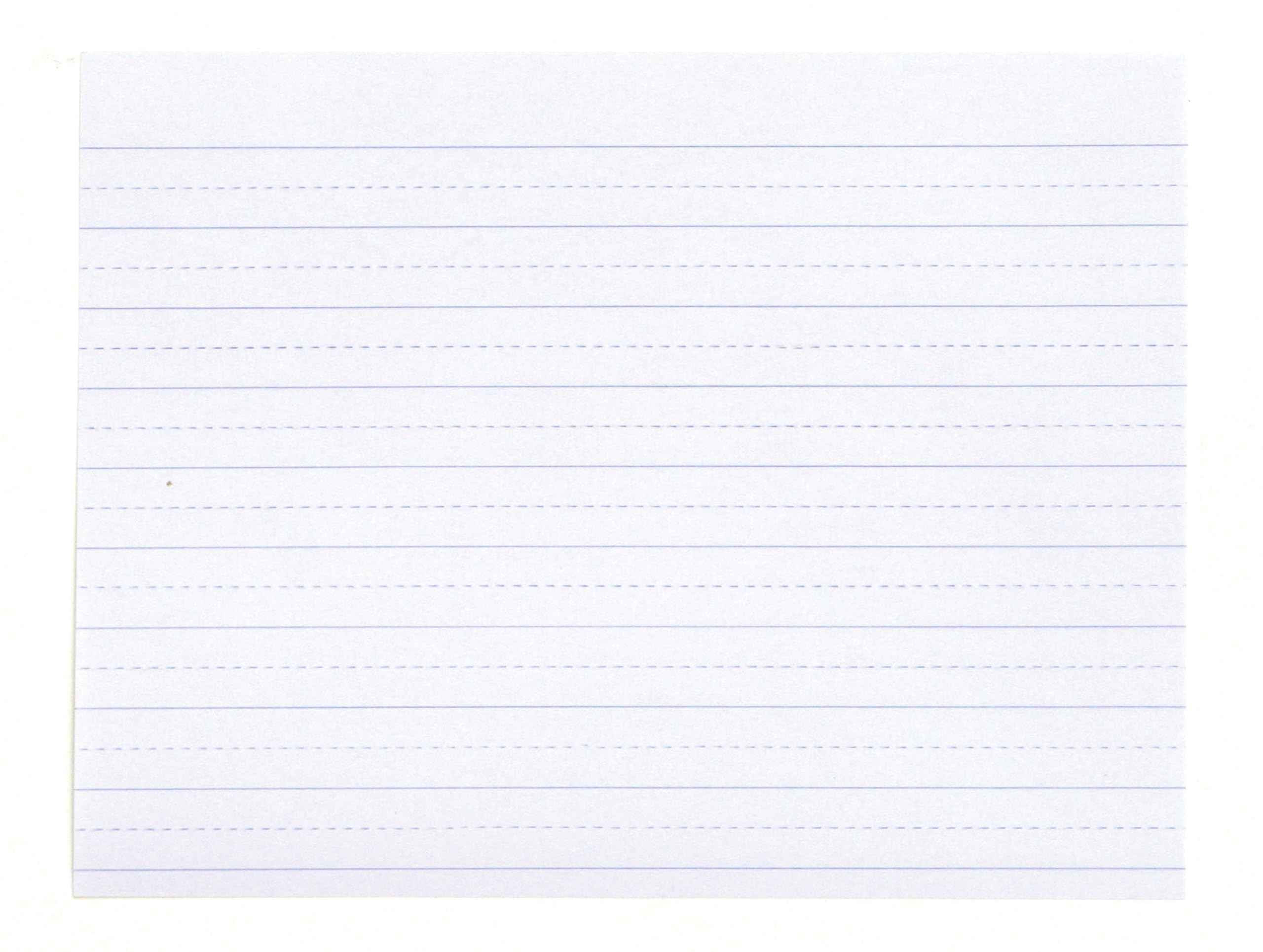 School Smart 085439 Alternate Ruled Paper without Margin, 10.5" Length, 8" Width, White (Ream of 500)