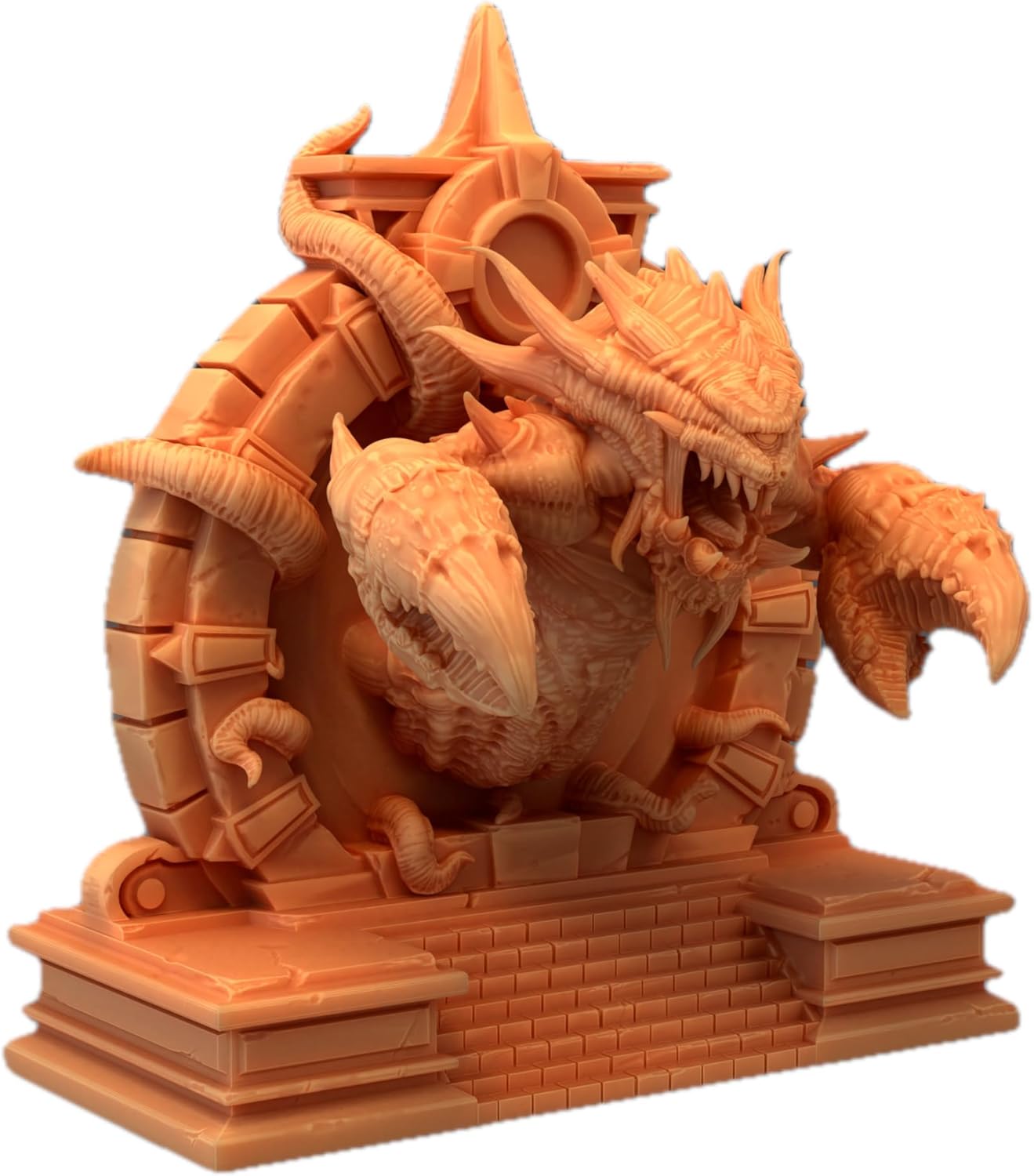 Unpainted DND Astral Dreadnought Portal Miniature Figurine, Tabletop Gaming Collectible, Fantasy World, Ideal Gift for Dungeon Masters and Collectors Alike - Designed by Epic Miniatures