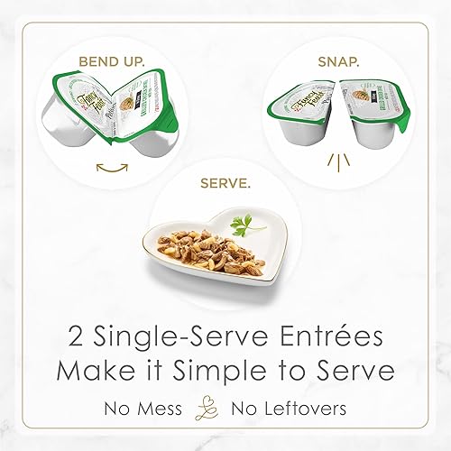 Miniatura 4 de Purina Fancy Feast Petites alimento húmedo gourmet en salsa para gatos, sabores surtidos, 24 unidades de 2.8 onzas, bandejas