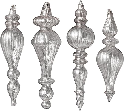 Miniatura 20 de DN DECONATION Adornos de Navidad de Bolas de Vidrio de Mercurio Dorado, Juego de 12 Bolas de Navidad Mate de 3.14” para Decoración del Árbol de Oro