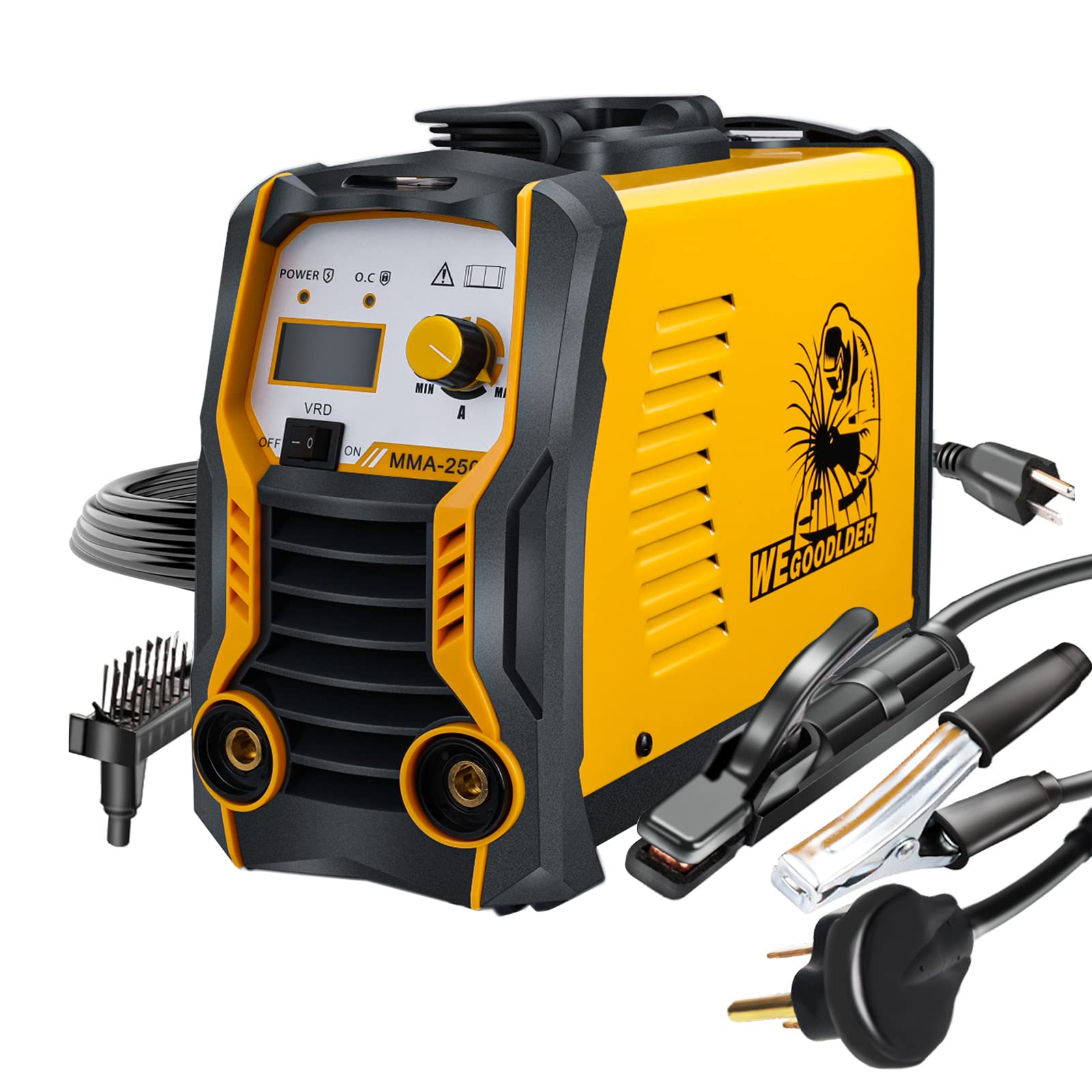 Buy WEGOODLDER 110 220V Mini MMA Welder 250Amp ARC Stick Welding