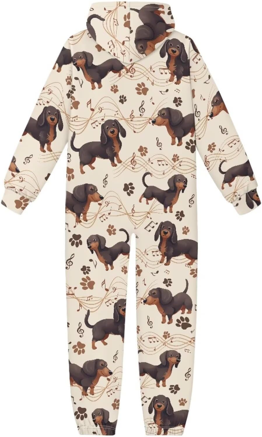 Biyejit Unisex Kids Jumpsuits Novelty Printed Zip Up Hoodie Onesie Rompers for Boys Girls 7-16 Years