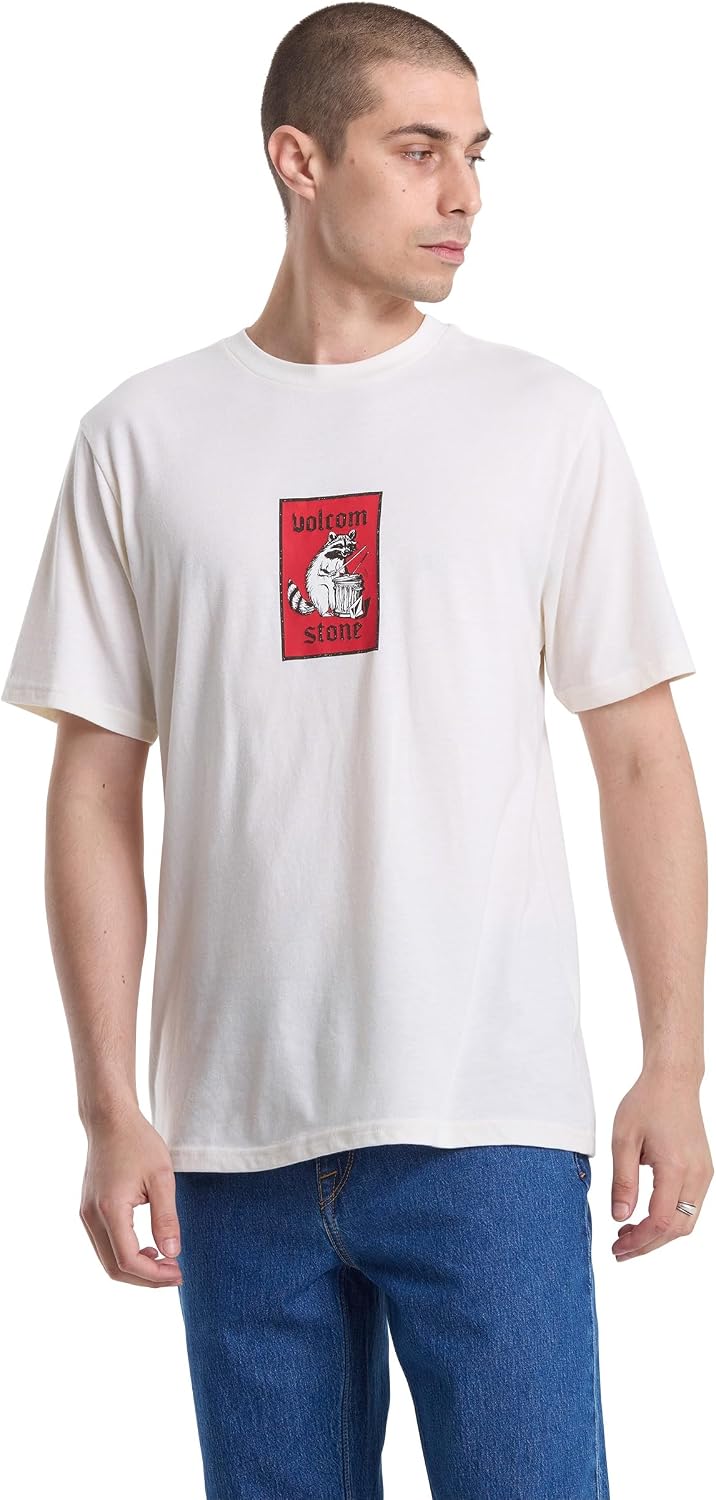 Volcom Mens Short Sleeve T-Shirt, Performance Activewear