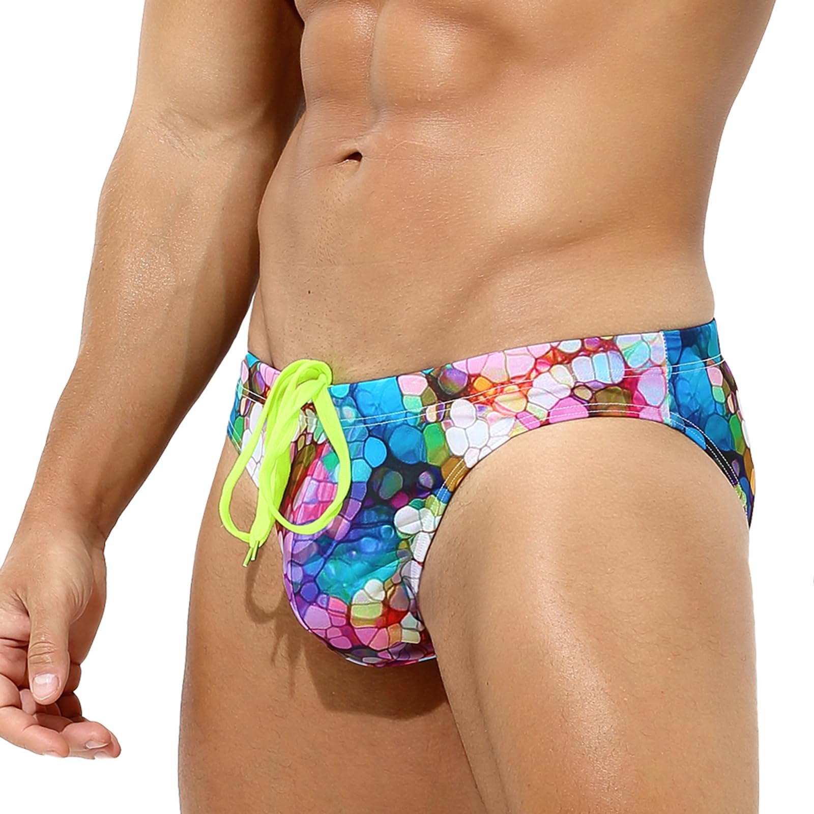 Casey Kevin Bañador Slip Hombre, Bañador de Natación Hombre, Pantalones Cortos de Natación Traje de Baño Cortos Hombres