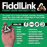 Vista 2 de Fiddllink Dexterity Tool, Fidget Toy with A Purpose