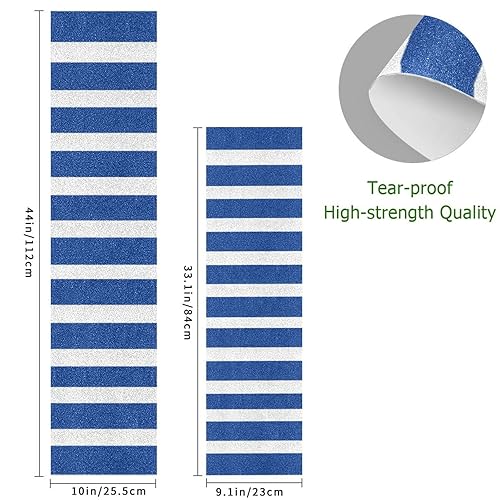 Vista 182 de Abstracto Negro Gris Geométrico Skateboard Grip Tape 33x9inch Papel de lija Longboard Scooter Griptape Diseño antideslizante y anti-desgarro