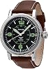 Strela Pilot Germany Miyota 8215 Pilot Watch 43 mm Modern Automatic Mechanical Retro Automatic Watch with Manual Winding B Watch