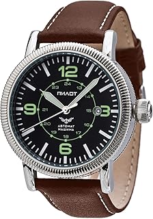 Pilot Germany Fliegeruhr Miyota 8215 43mm Moderne automatische mechanische Retro Automatik Uhr mit Handaufzug B-Uhr