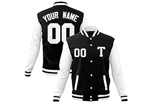 Personalized Custom Varsity Letterman Jacket: Elevate Your Style with Distinctive Embroidery