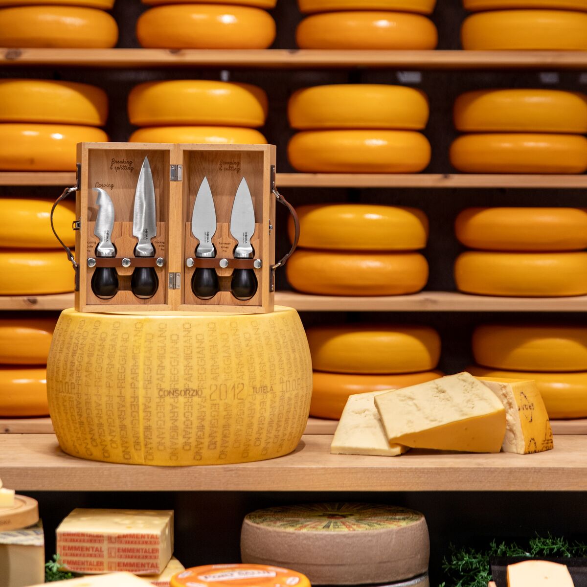 Amazon.com: BOSKA Cheesemongers Parm Set Pro - Professional Cheese