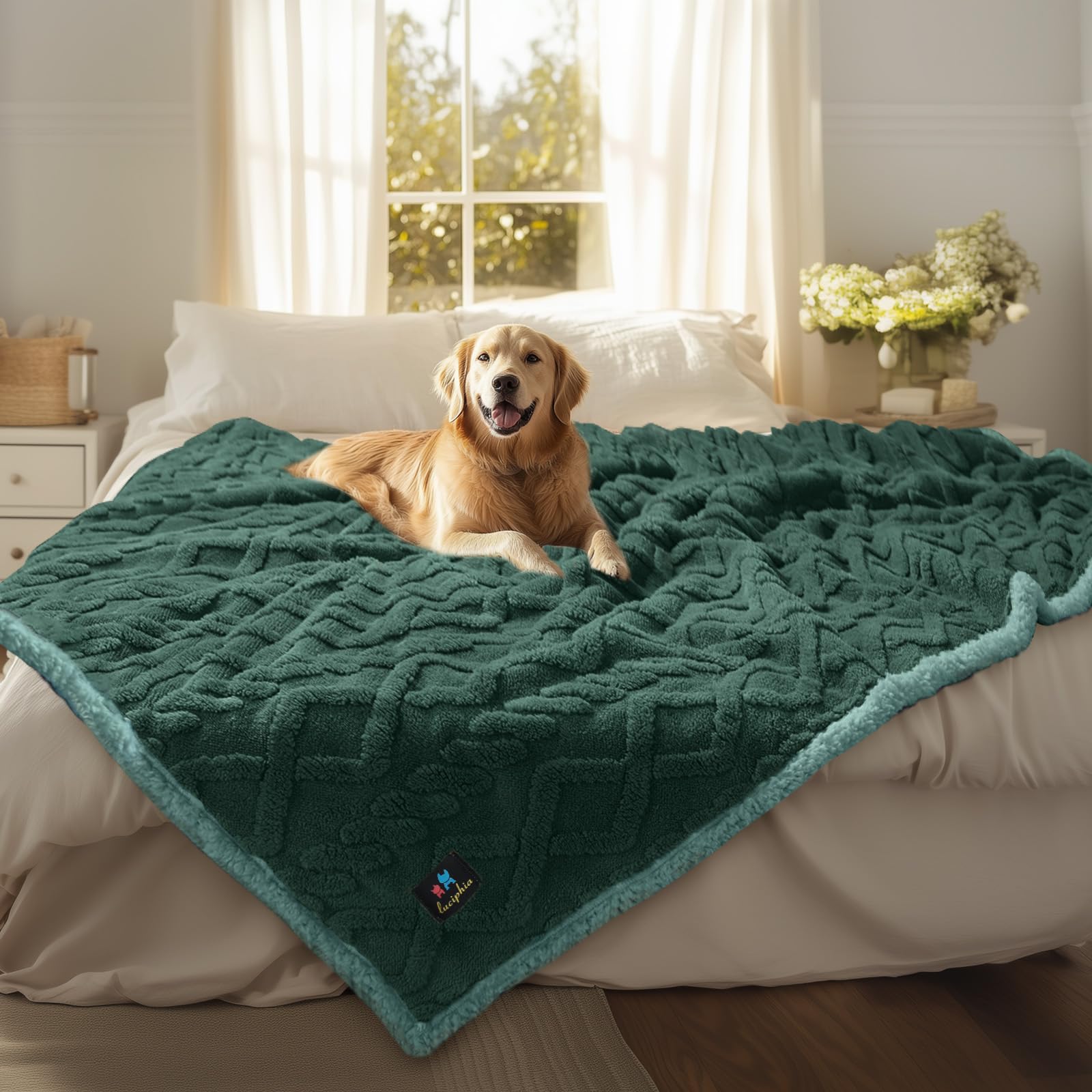 Luciphia Reversible Fleece Blanket