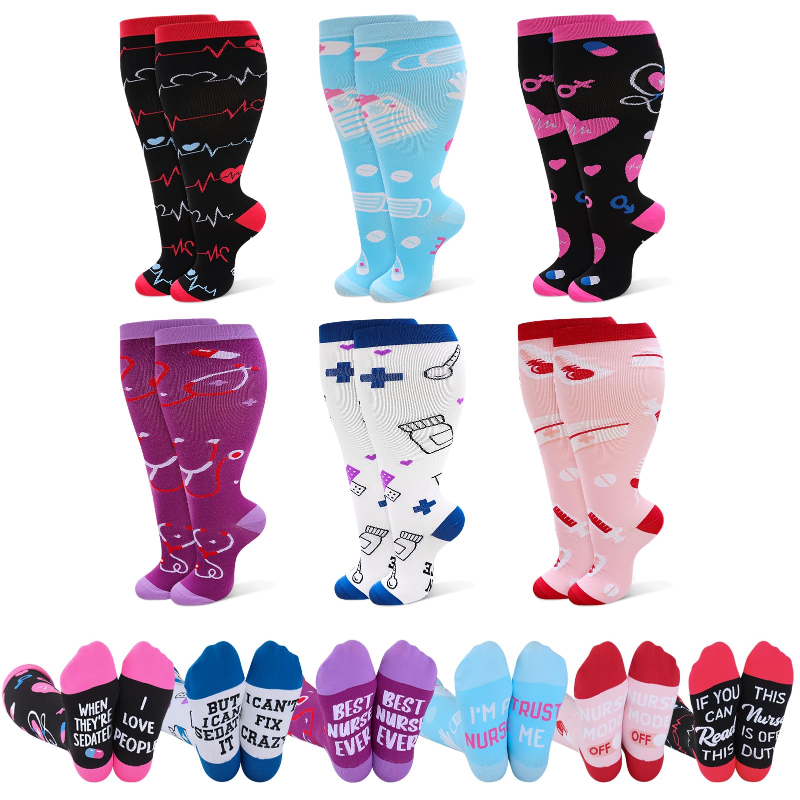 Jspupifip Compression Socks