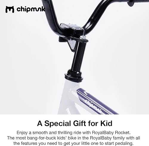 Miniatura 2 de RoyalBaby Bicicleta para niños pequeños de 12, 14, 16 y 18 pulgadas, ruedas para principiantes, niños y niñas de 3 a 11 años, múltiples opciones de