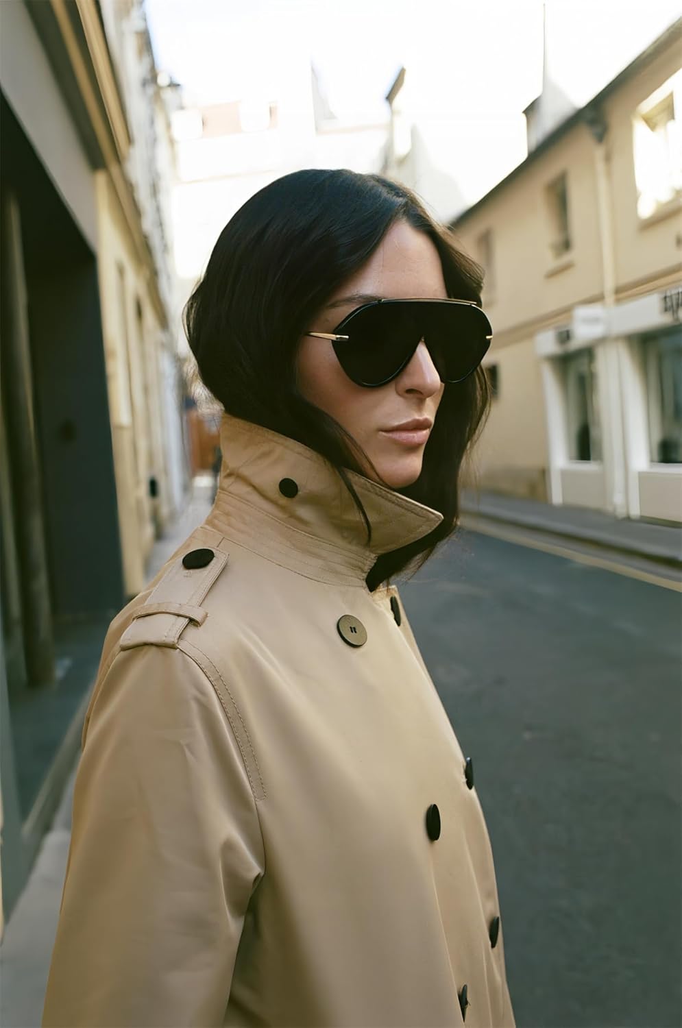 TYA Oversized Aviator Sunglasses for Women Men, Trendy Retro 70s Big Large Gold Vintage Aviators Sun Glasses - Image 3