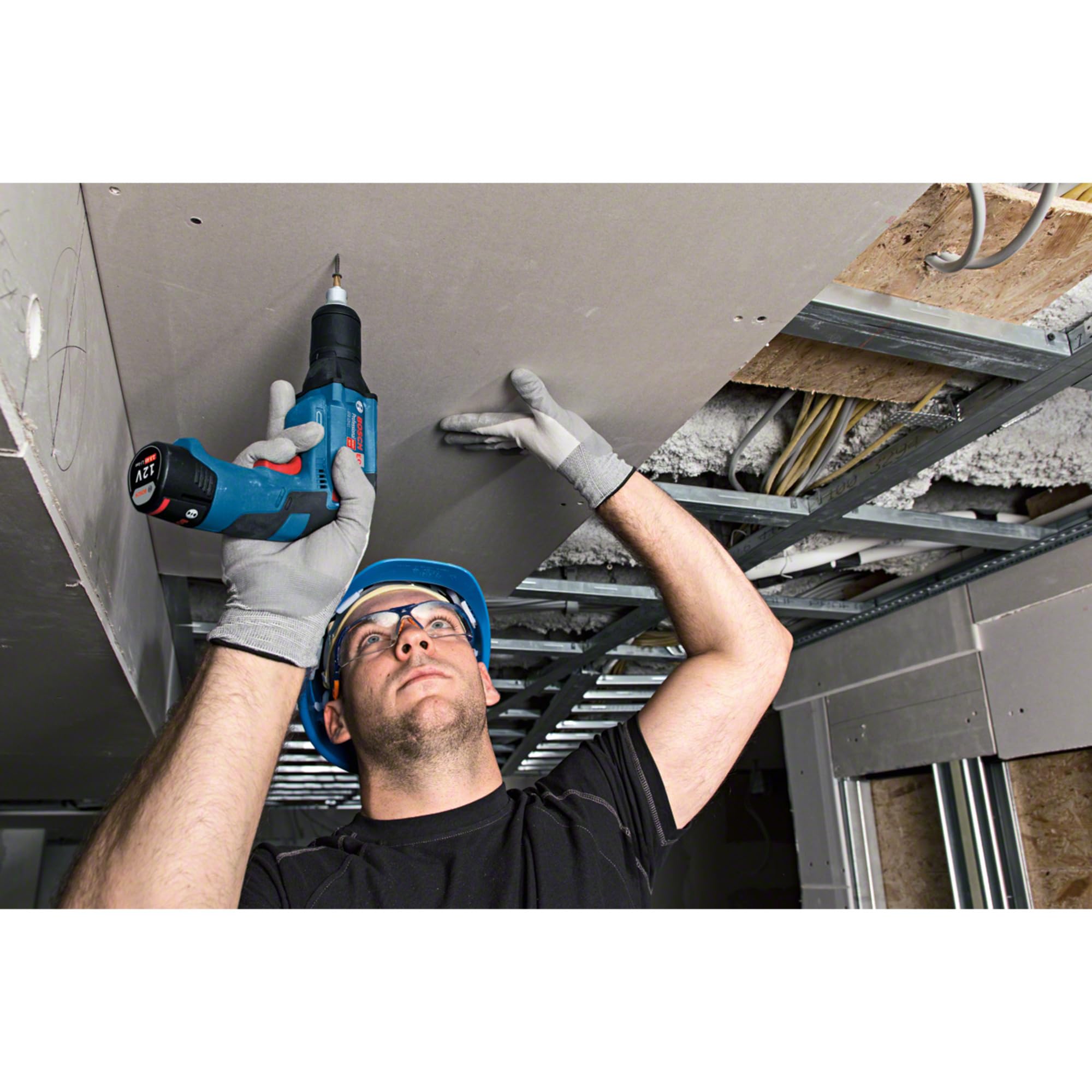 Bosch Professional 12V System visseuse plaquiste sans-fil GTB 12V-11 (couple vissage dur/tendre : 11/3 Nm, avec L-BOXX)