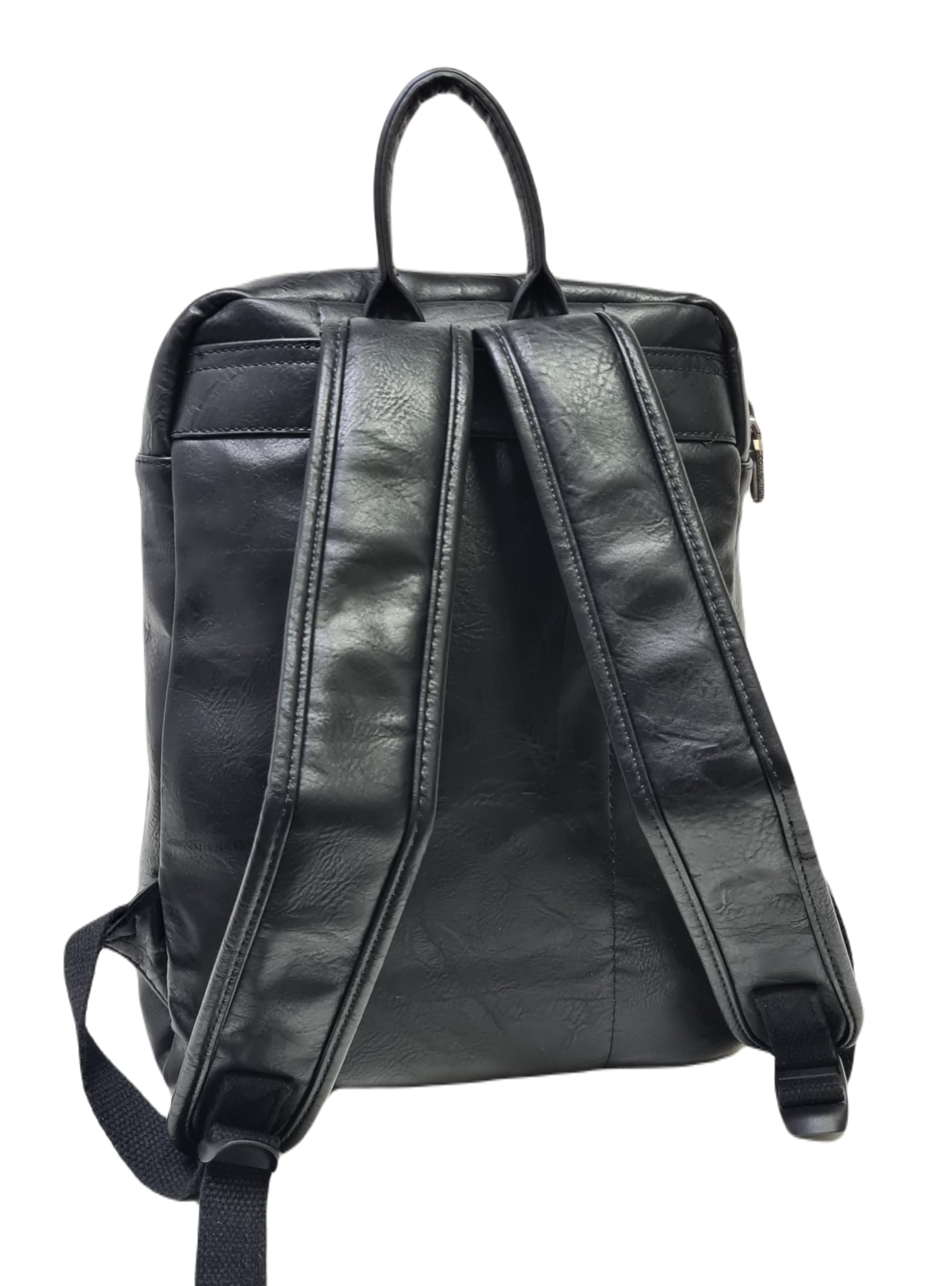 COVERI COLLECTION Zaino in Ecopelle, Dimensioni 37x29x11 cm, Ampio Scomparto con Zip, Porta Computer, Colore ART.5070-8