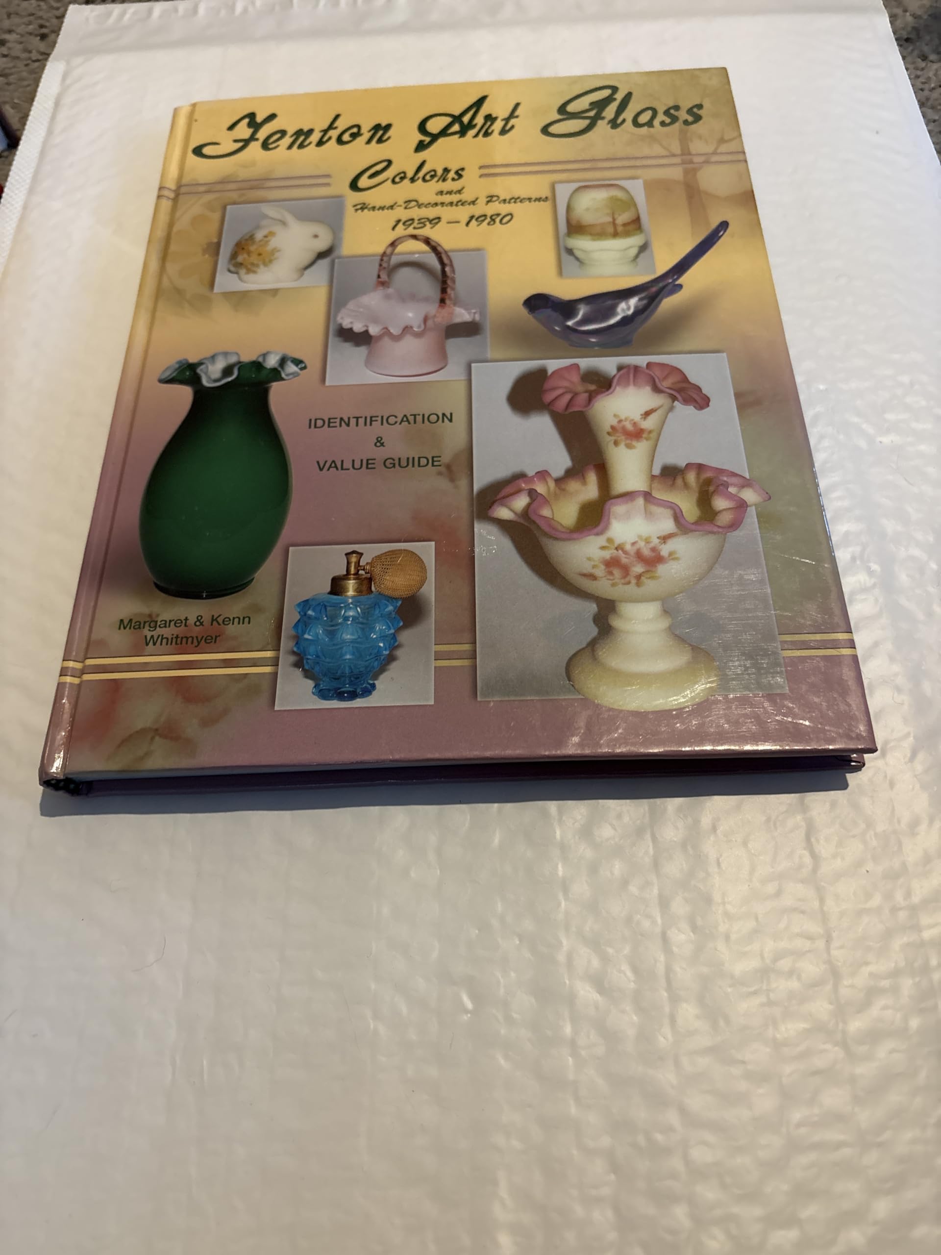 Livre Fenton Art Glass 1939-1980 encyclopédie de référence des motifs et couleurs