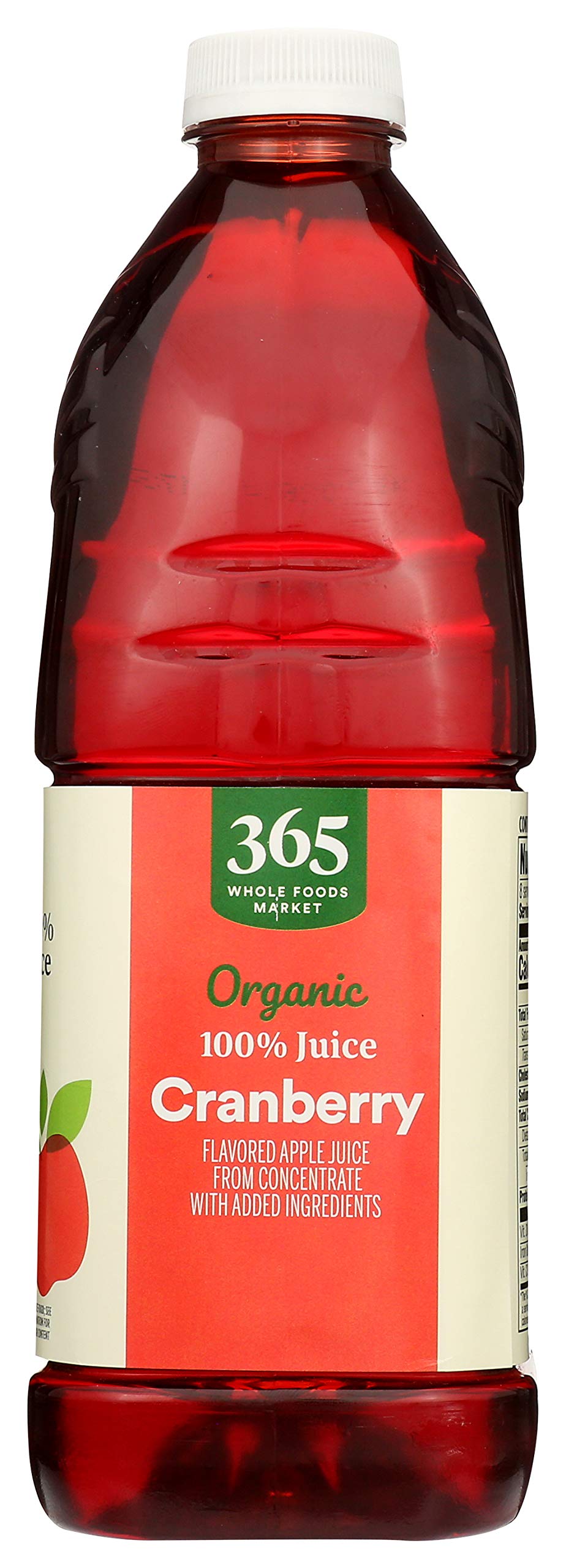 365 by Whole Foods Market, Organic Cranberry Juice Blend, 64 Fl Oz (Pack of 2)