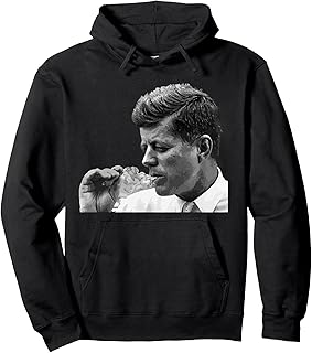JFK John F Kennedy Cigar Smoking Smoker Pullover Hoodie