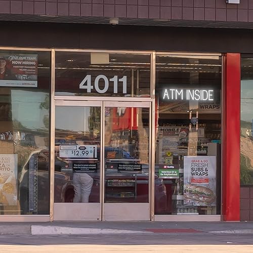 Miniatura 4 de SpellBrite EBT - Letrero LED de neón para negocios 125 x 63 pulgadas ultra brillante eficiencia energética luz LED de larga duración Visible en