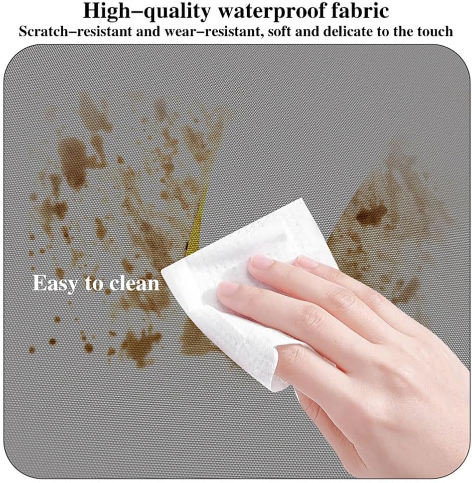 防水バンククッション 厚さ3cm 滑り止め 洗える 屋外・屋内兼用 ガーデンベンチ キッチンベンチ用シートパッド ブルー 120x5