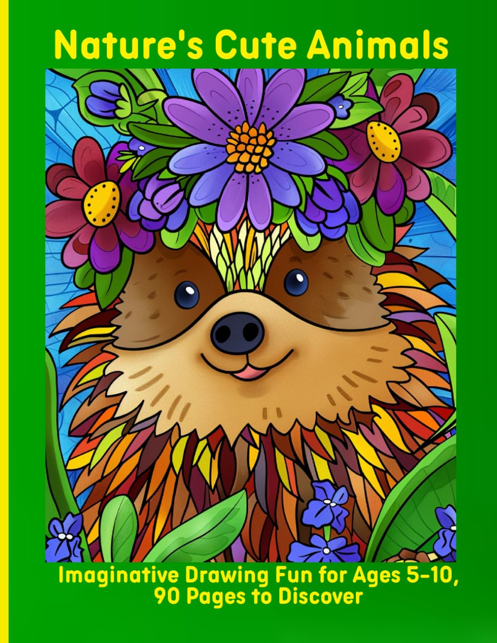 Nature's Cute Animals: Imaginative Drawing Fun for Ages 5-10, 90 Pages to Discover