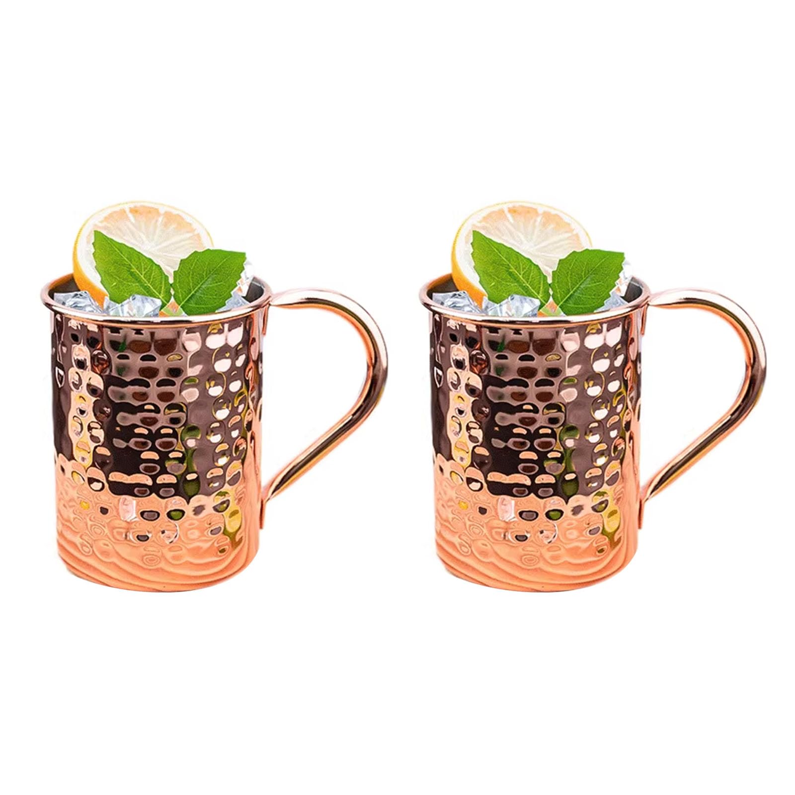 Uqezagpa 400ml Copper Plated Drinking Cup Perfect for Coffee Tea Cocktails Unique Coffee Cup