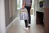 Joseph Joseph Pocket Folding Space-Saving, Compact table-top Ironing Board Regular, Grey/Yellow - 8
