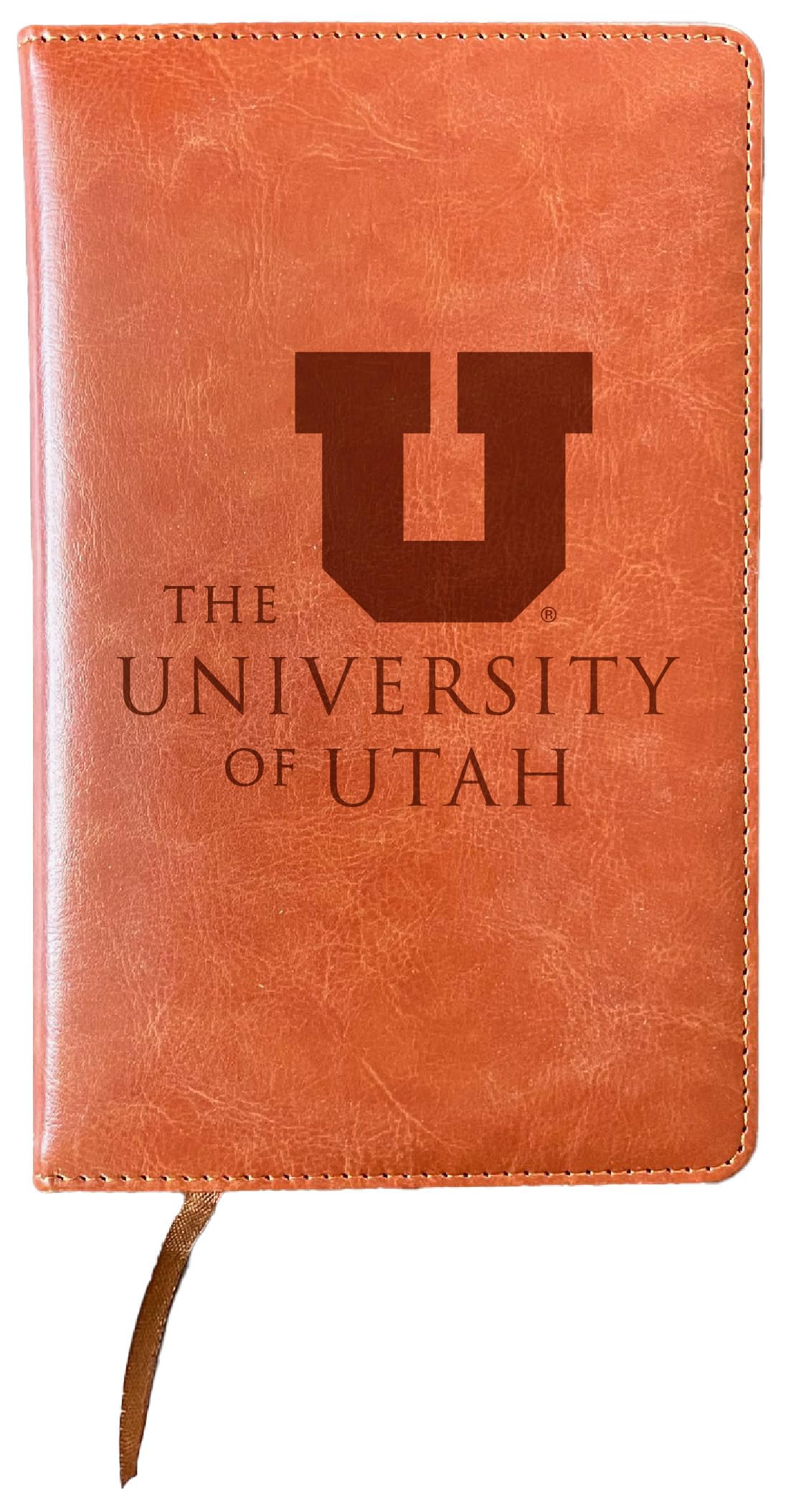 Utah Utes Engraved 8" x 5" Leather Journal Officially Licensed Collegiate Product Single
