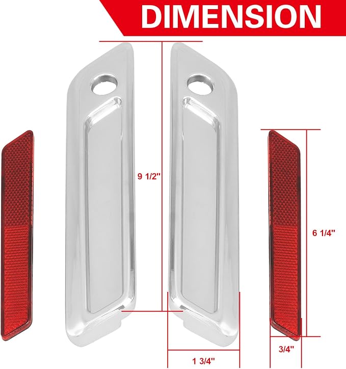 Cubiertas de pestillos para alforjas compatibles con Harley Touring miniatura 7