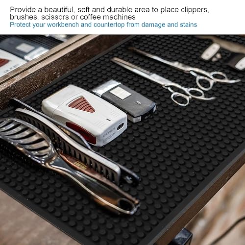Miniatura 5 de Tapete organizador de peluquería para cortaúñas antideslizante