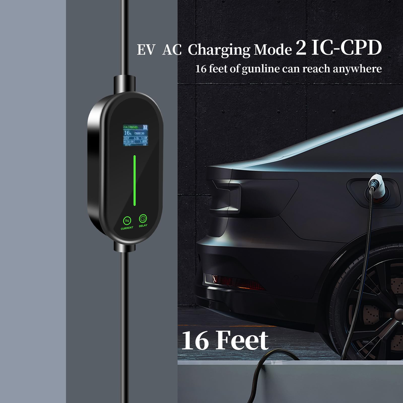 NISSAN EVモード2充電ケーブル (IC-CPD) Amazon.com: MingQiEven