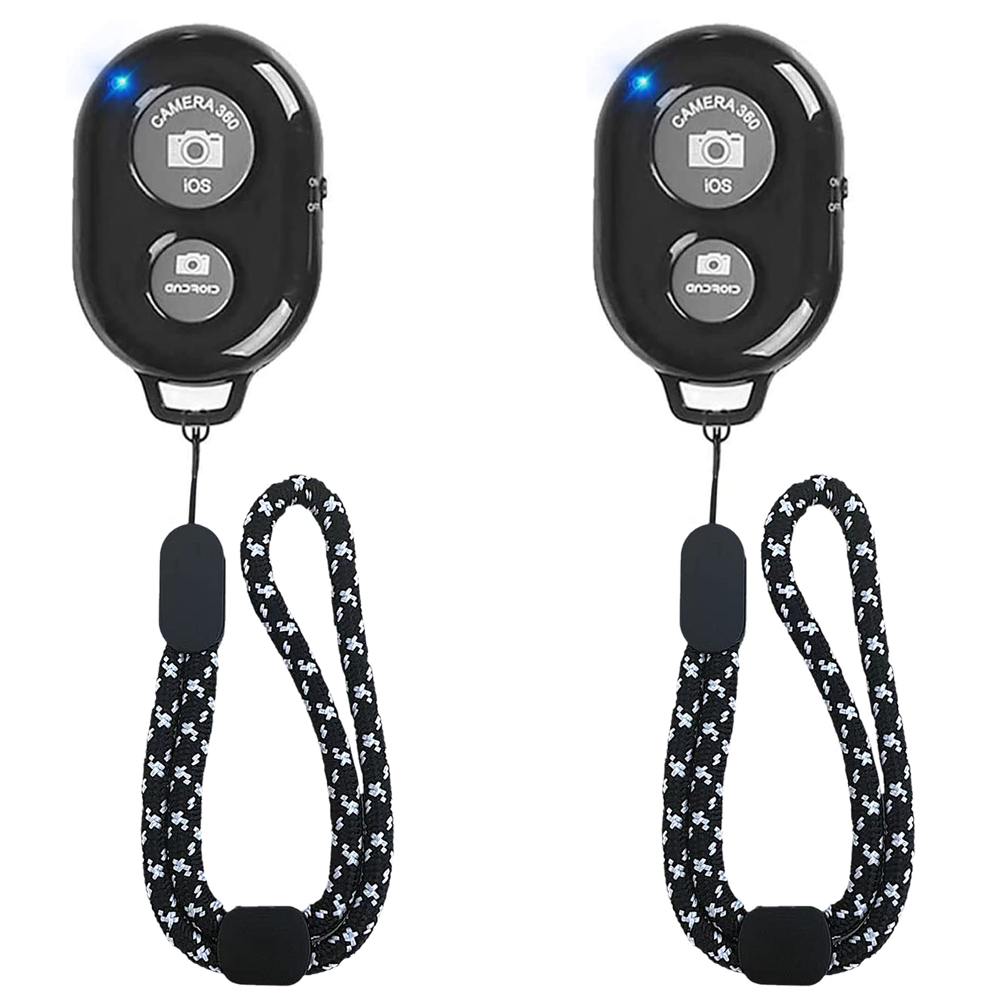 Wireless Remote for iPhone Camera for iPhone & Android, Bluetooth Remote Capture Perfect Moments Hands-Free with This Selfie Clicker for Photos & Videos, Works with Smartphones and Tablets (Classic)