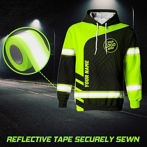 Miniatura 3 de Uniform Company - Polo reflectante de alta visibilidad para hombres y mujeres, polo de seguridad, ropa de trabajo para trabajadores