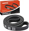 A-Premium Engine Serpentine Drive Belt Compatible with Jeep Liberty 2002-2006 & Cadillac 60 Special 1993, Commercial Chassis 1991, DeVille Eldorado Seville 1991-1993, Fleetwood 1991-1992, 3.7L 4.9L