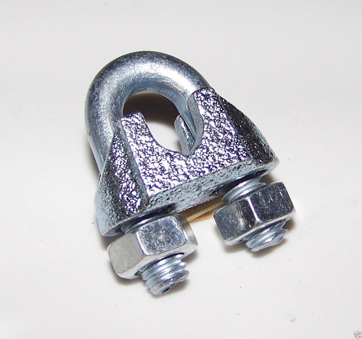Cable Clamp 3/16 Galvanized Wire Rope Clamps 50 Pack