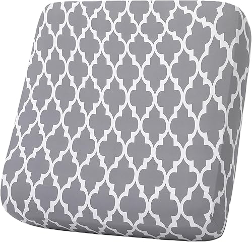hyha Fundas de cojín de repuesto estampadas para sofá, fundas elásticas para asiento de sofá, protector de muebles, funda suave y flexible con parte