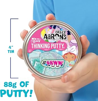 Crazy Aaron's Mix Your Own #GRWM Thinking Putty