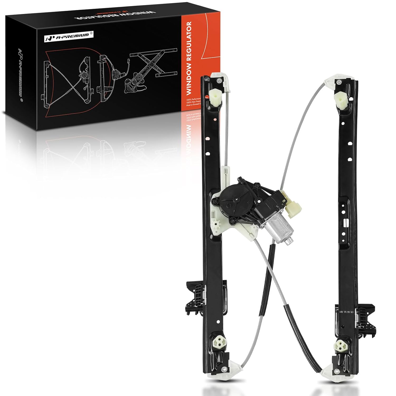 Regulador de Janela Elétrico A-Premium com Motor Compatível com Land Rover Range Rover 2013-2019 Lado do Motorista Traseiro