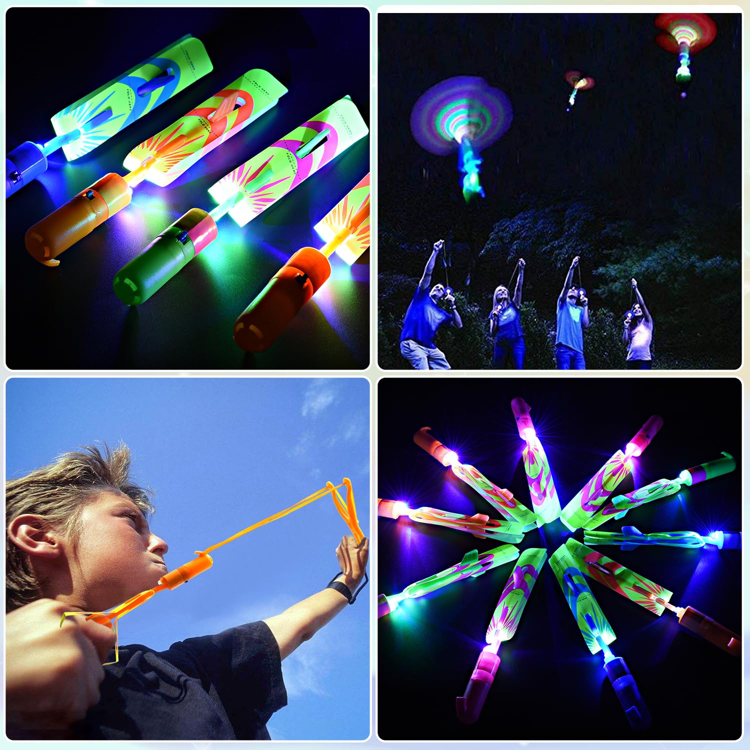 Amazon.co.jp: ロケットスリングショット フライングトイ LEDライト