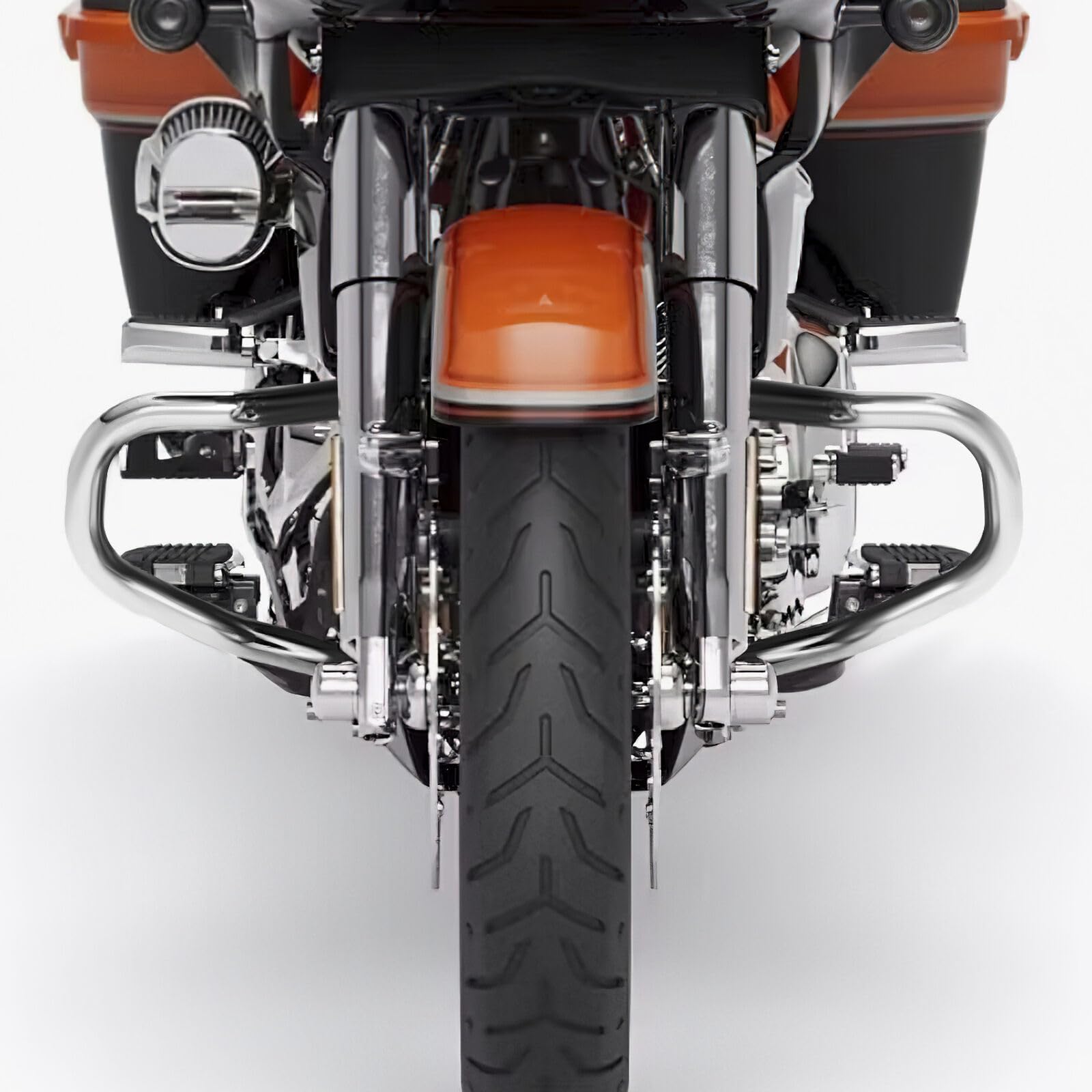 Amazon.com: TCMT Chrome Engine Guard Crash Bar Fits For Harley CVO